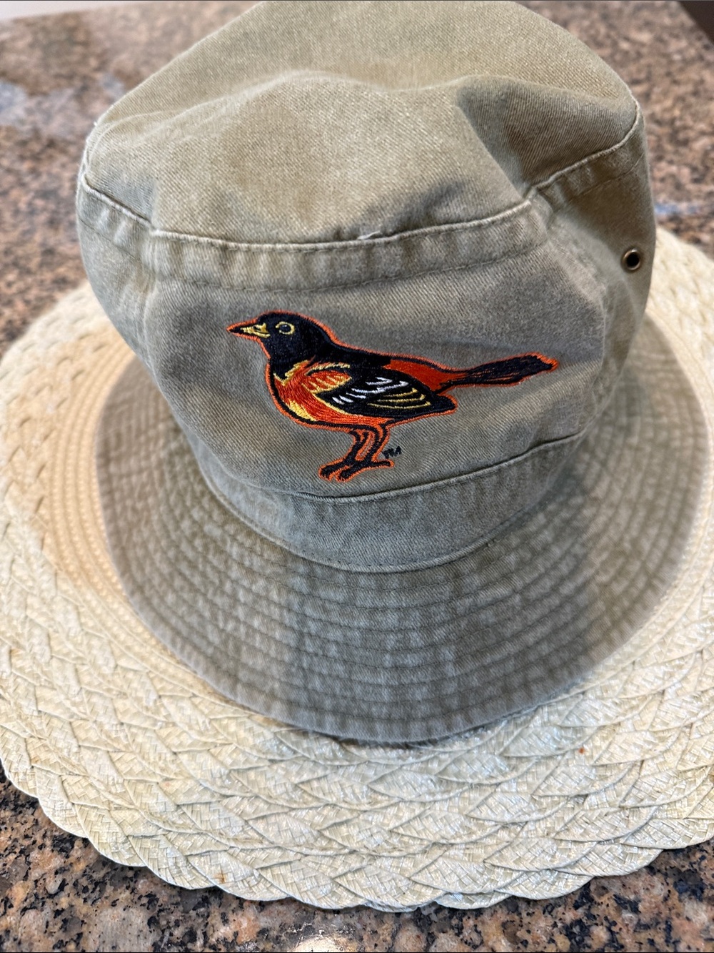 Vintage Baltimore Orioles Bucket Hat